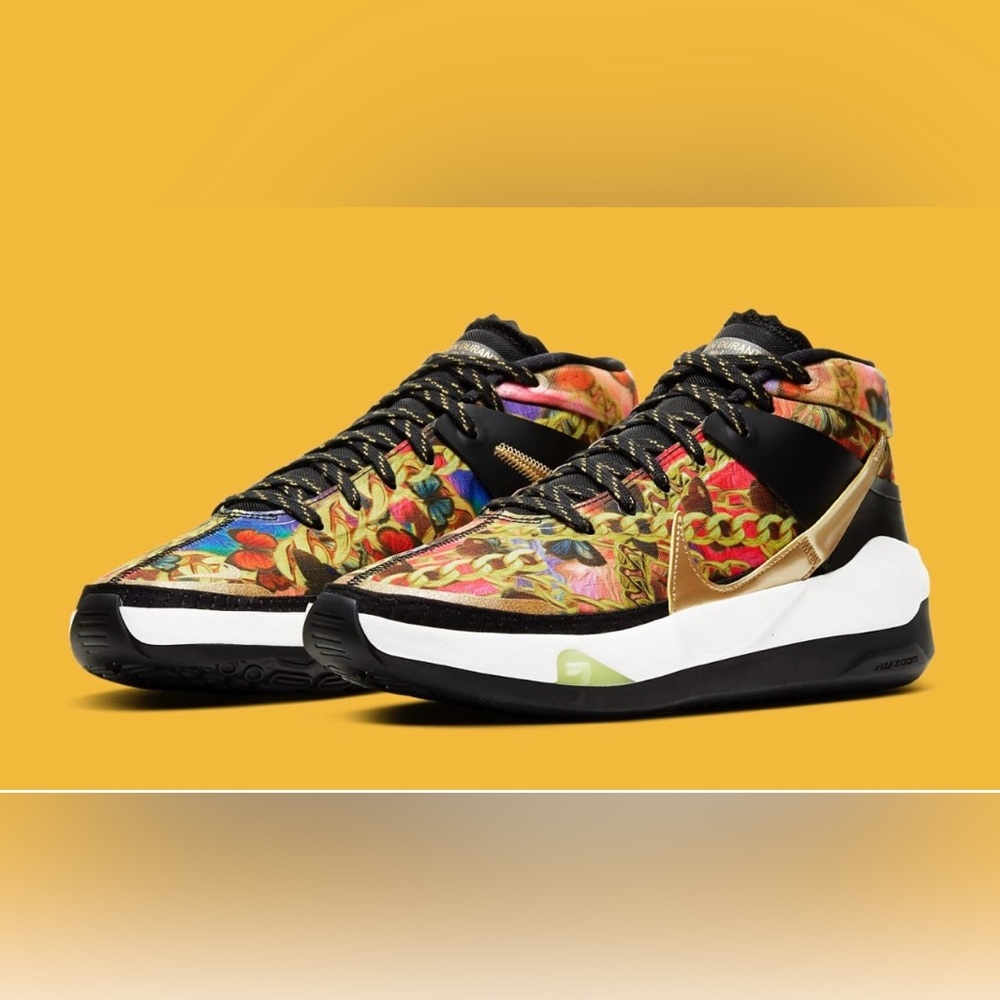 Nike KD 13 Hyped Sneakers - Butterflies and Chains